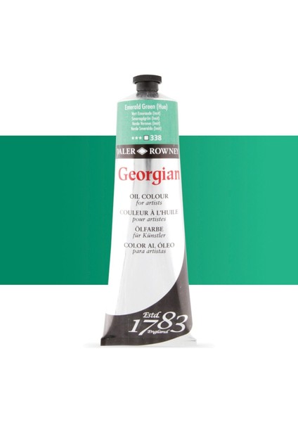 Georgian Yağlı Boya 225ML Emerald Green Hue 338