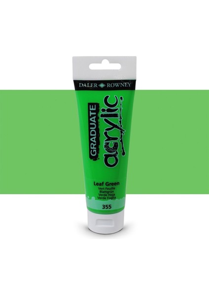 Graduate Akrilik Boya 120ML 355 Leaf Green
