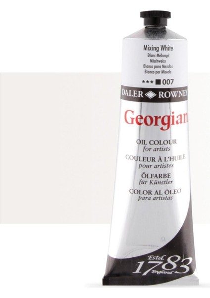Georgian Yağlı Boya 225ML Mixing White 007