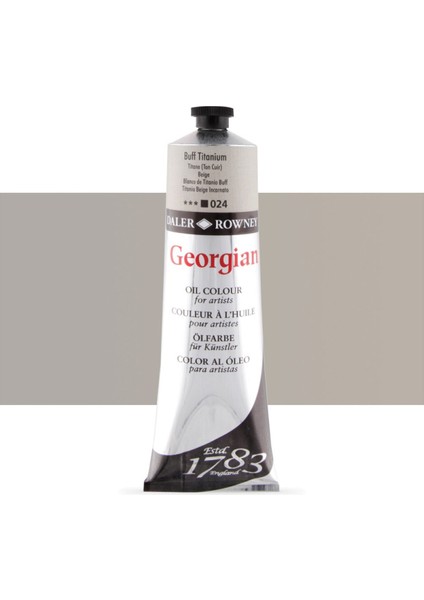 Georgian Yağlı Boya 225ML Buff Titanium 024