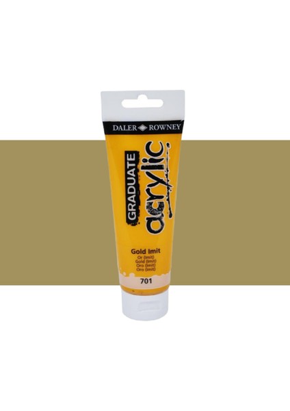 Graduate Akrilik Boya 120ML 701 Gold Imit