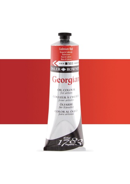 Georgian Yağlı Boya 225ML Cadmium Red Hue 503