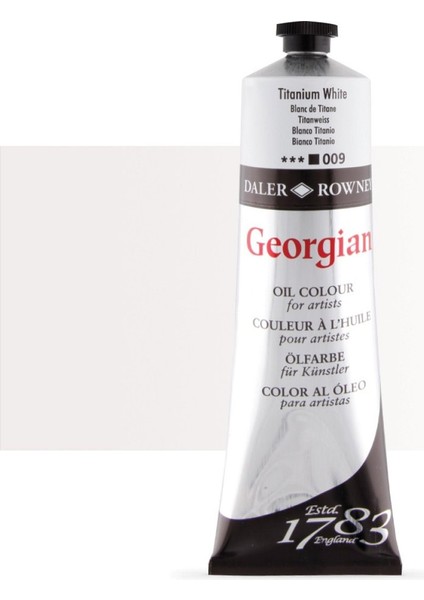 Georgian Yağlı Boya 225ML Titanium White 009