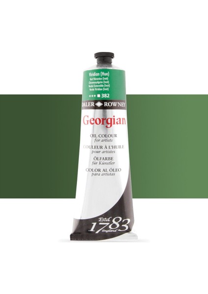 Georgian Yağlı Boya 225ML Viridian Hue 382