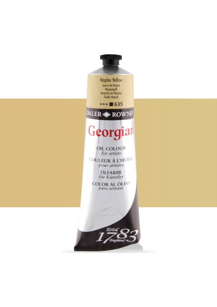 Georgian Yağlı Boya 225ML Naples Yellow 635