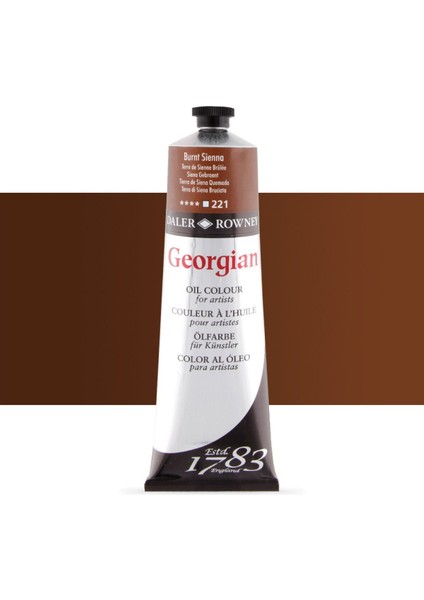 Georgian Yağlı Boya 225ML Burnt Sienna 221