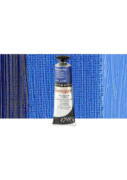 Georgian Yağlı Boya 38ML Permanent Blue 137