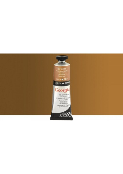 Georgian Yağlı Boya 38ML Raw Sienna 667