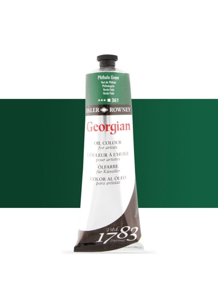 Georgian Yağlı Boya 225ML Phthalo Green 361