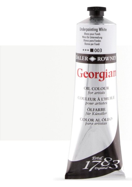 Georgian Yağlı Boya 225ML Underpainting White 003