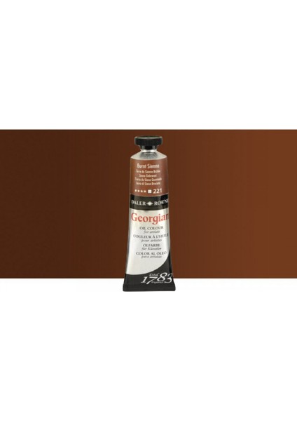 Georgian Yağlı Boya 38ML Burnt Sienna 221