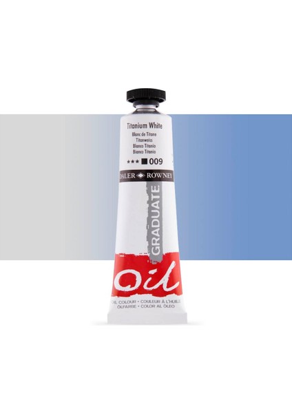 Graduate Yağlı Boya 38ML 009 Titanium White
