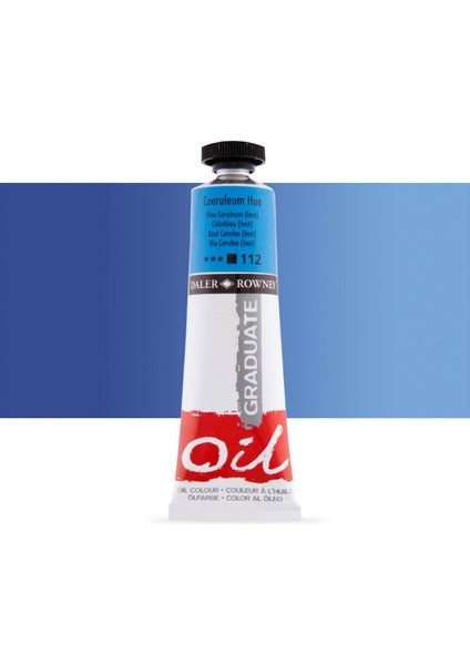 Graduate Yağlı Boya 38ML 112 Coeruleum Hue