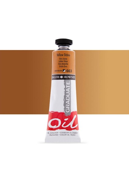 Graduate Yağlı Boya 38ML 663 Yellow Ochre