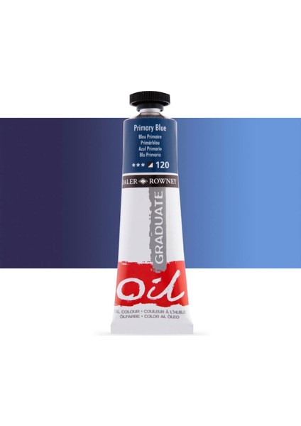 Graduate Yağlı Boya 38ML 120 Primary Blue