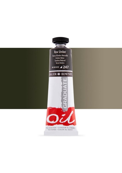 Graduate Yağlı Boya 38ML 247 Raw Umber