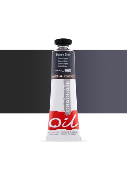 Graduate Yağlı Boya 38ML 065 Paynes Grey