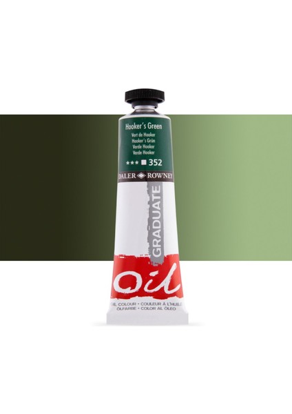 Graduate Yağlı Boya 38ML 352 Hookers Green