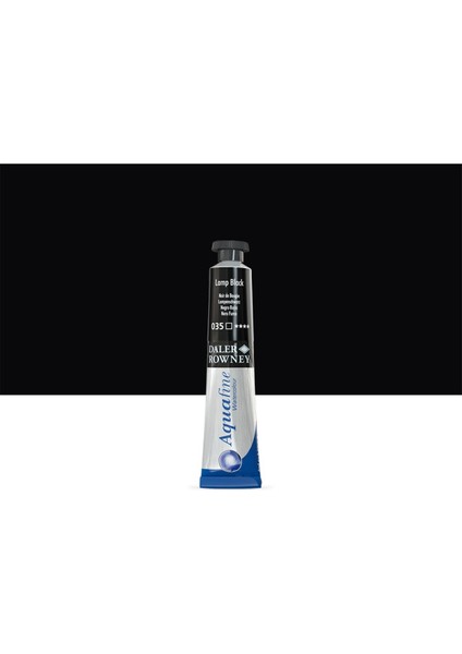 Aquafine Tüp Suluboya 8ml N:035 Lamp Black