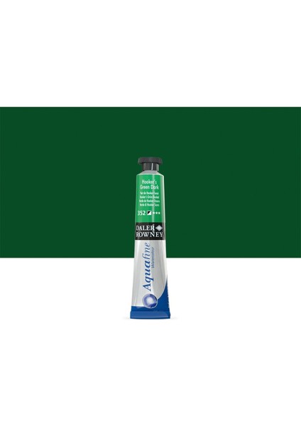 Aquafine Tüp Suluboya 8ml N:352 Hookers Green Dark