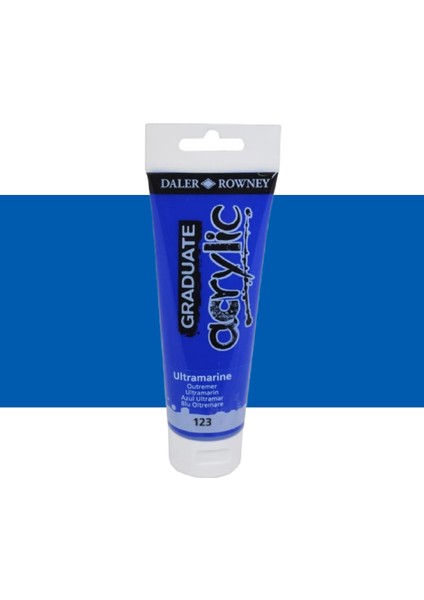 Graduate Akrilik Boya 120ML 123 Ultramarine