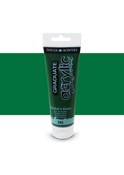 Graduate Akrilik Boya 120ML 343 Hookers Green