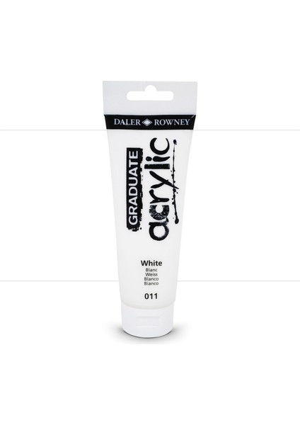 Graduate Akrilik Boya 120ML 011 White
