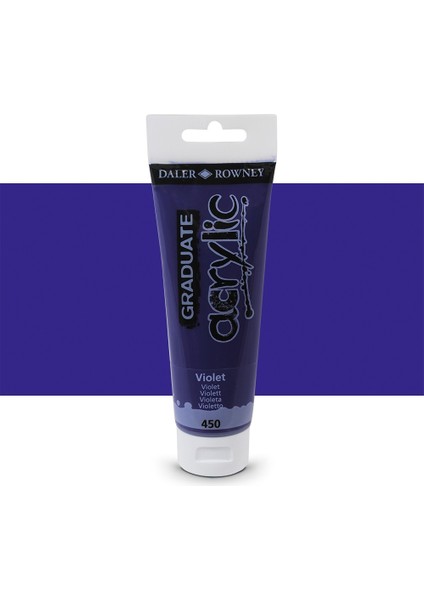 Graduate Akrilik Boya 120ML 450 Violet