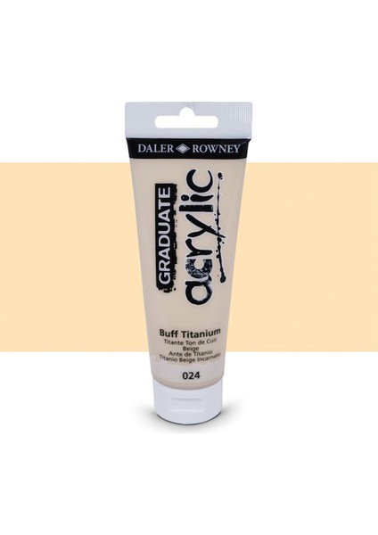 Graduate Akrilik Boya 120ML 024 Buff Titanium