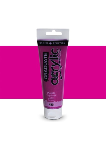 Graduate Akrilik Boya 120ML 433 Purple