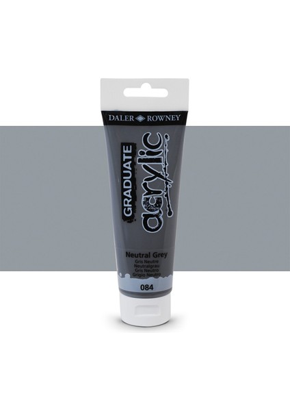 Graduate Akrilik Boya 120ML 084 Natural Grey