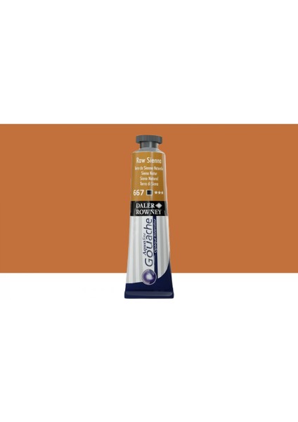 Aquafine Guaj Boya Tüp 15ML 667 Raw Sienna