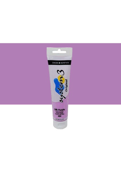 System 3 Akrilik Boya 150ML 404 Silk Purple