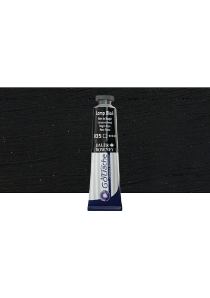 Aquafine Guaj Boya Tüp 15ML 035 Lamp Black
