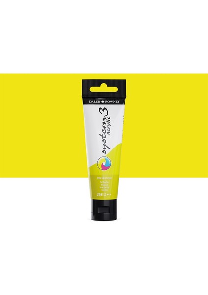 System 3 Akrilik Boya 150ML 368 Pale Olive Green