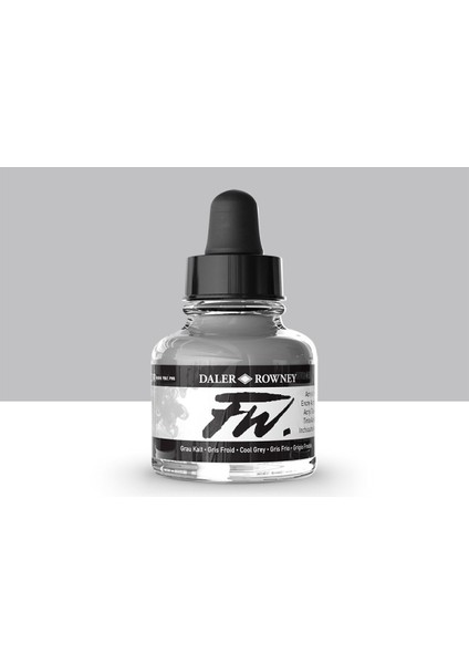 Fw Acrylic Artist Ink 29.5ml Cool Grey 053