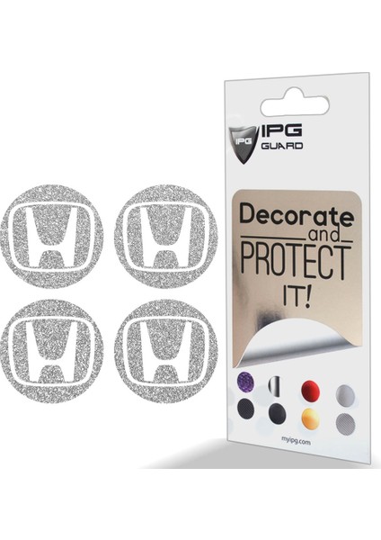 Honda Civic Accord Crv Vtec Si Için Jant Logosu Iç ve Dış Sticker Set Jant Kapak Çapı: 2.25 Inch