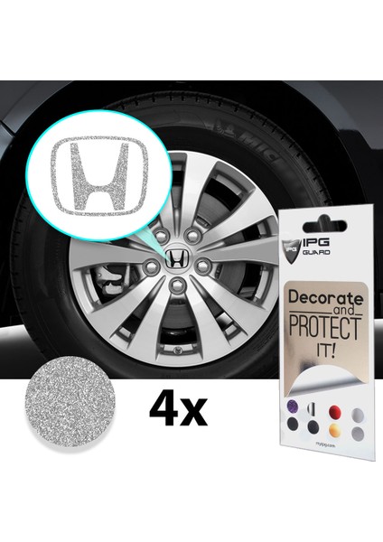 Honda Civic Accord Crv Vtec Si Için Jant Logosu Iç ve Dış Sticker Set Jant Kapak Çapı: 2.25 Inch indirimleri