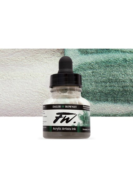 Fw Acrylic Artist Ink 29.5ml Shimmering Green 714