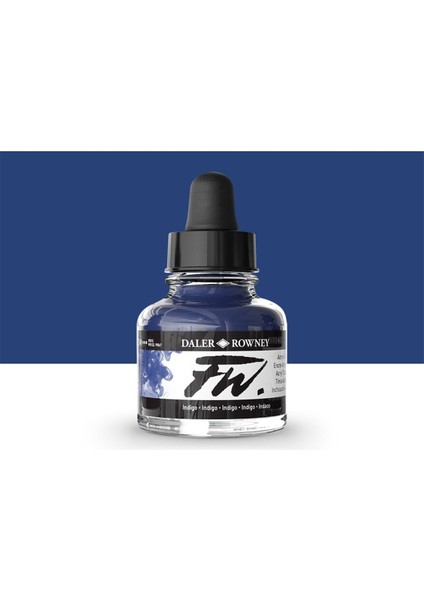 Fw Acrylic Artist Ink 29.5ml Indigo 127