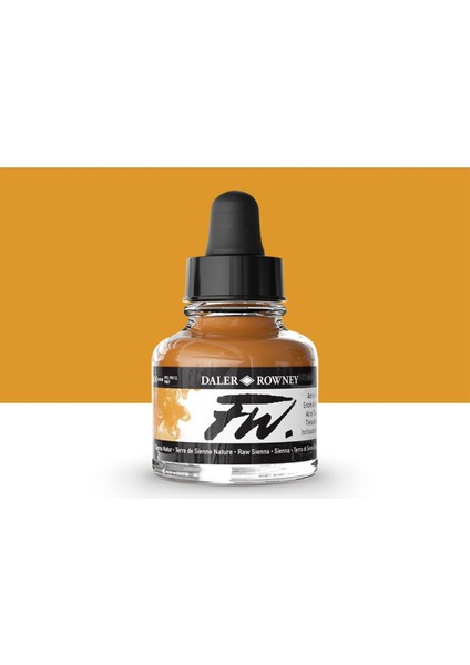 Fw Acrylic Artist Ink 29.5ml Raw Sienna 667