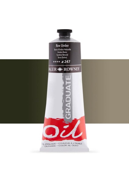 Graduate Yağlı Boya 200ML 247 Raw Umber