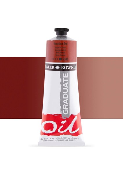 Graduate Yağlı Boya 200ML 538 Venetian Red