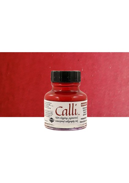 Calli Kaligrafi Mürekkebi 29,5ml 013 Burgundy