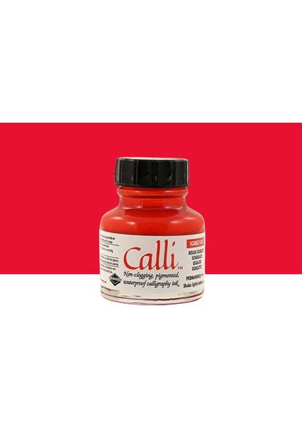 Calli Kaligrafi Mürekkebi 29,5ml 073 Scarlet
