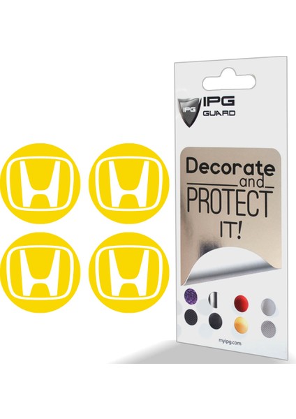 Honda Civic Accord Crv Vtec Si Için Jant Logosu Iç ve Dış Sticker Set Jant Kapak Çapı: 2.25 Inch indirimleri
