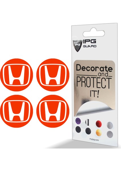 Honda Civic Accord Crv Vtec Si Için Jant Logosu Iç ve Dış Sticker Set Jant Kapak Çapı: 2.25 Inch modelleri