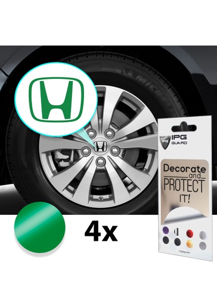 Honda Civic Accord Crv Vtec Si Için Jant Logosu Iç ve Dış Sticker Set Jant Kapak Çapı: 2.25 Inch fırsatları