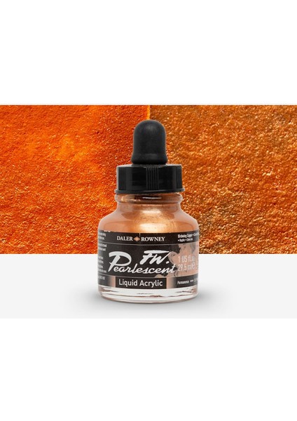 Fw Pearlescent Acrylic Inks 29.5ml Birdwing Copper 111