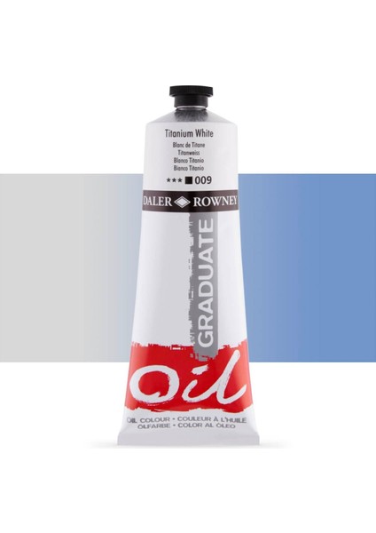 Graduate Yağlı Boya 200ML 009 Titanium White